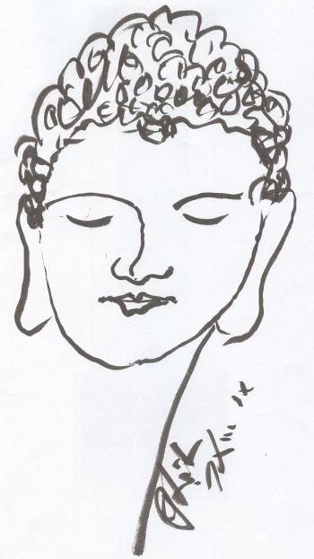 Tranh Phật của. Trương Thìn