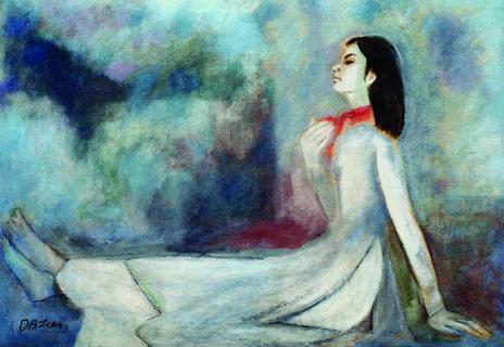 Tranh của họa sĩ Dương Bích Liên