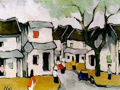 Tranh Bùi Xuân Phái