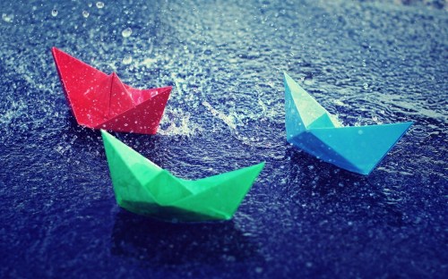 Paper-Boats-Rain