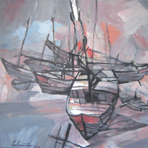 Tranh Hồ Hữu Thủ